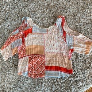 Alya Printed Festival Top